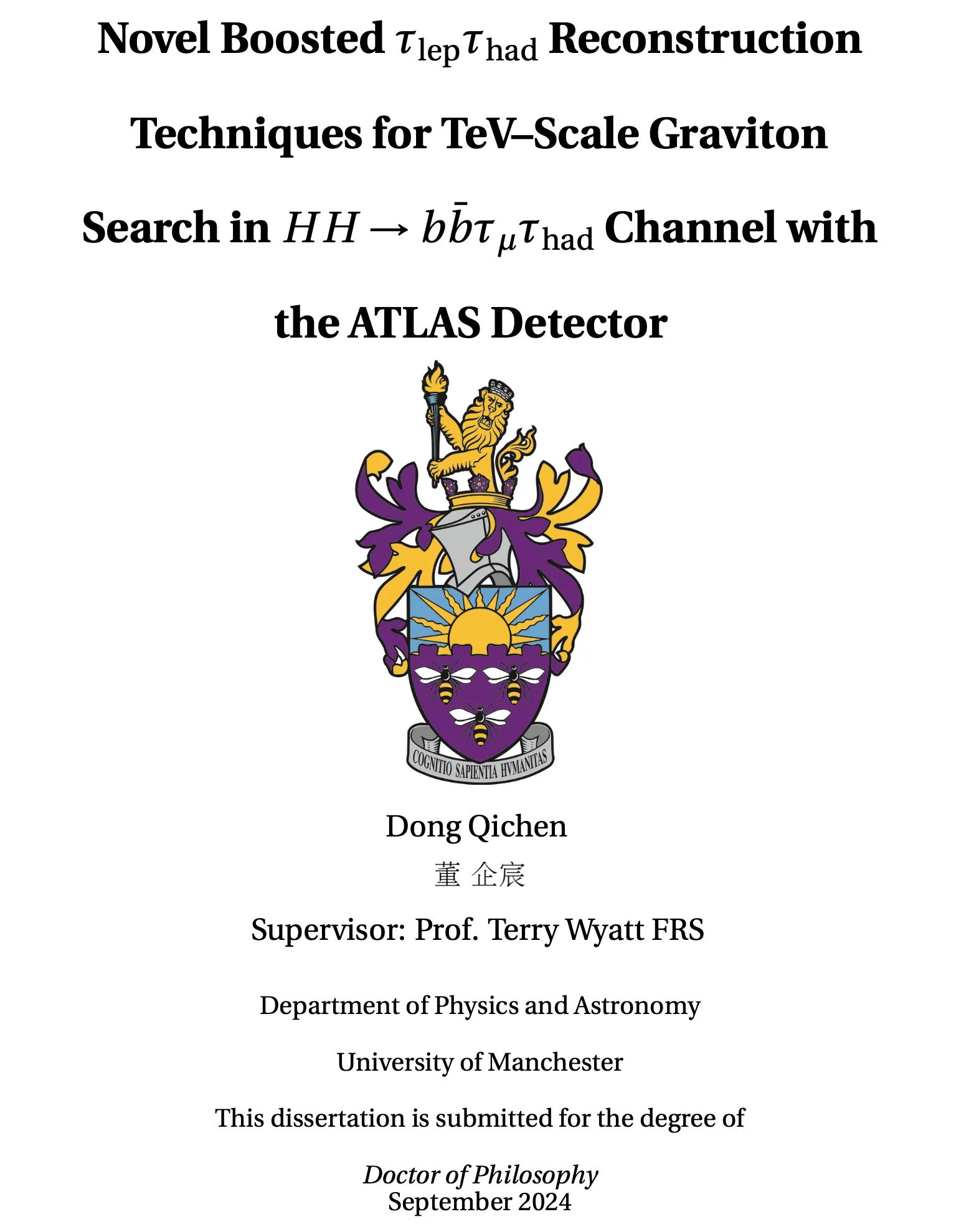 Thesis Cover